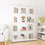 LFT HUIMEI2Y Glass Display Cabinet 12 Shelves - Image 3