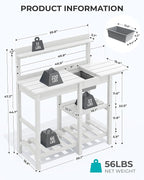 SERWALL Outdoor Potting Bench - Image 3