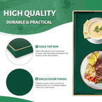 MAONAME Dark Green Decorative Tray, Serving Tray - Image 4