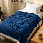 Utopia Bedding Ultra Soft Fleece Bed Blanket Twin XL Size Navy | College Dorm by UTOPIABEDDING