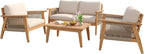 Christopher Knight Home Lorna 4-Seater Patio Furniture Set - Image 4