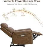 KISLOT Leather Recliner Chair for Adults Wall Hugger RV Recliner - Image 4