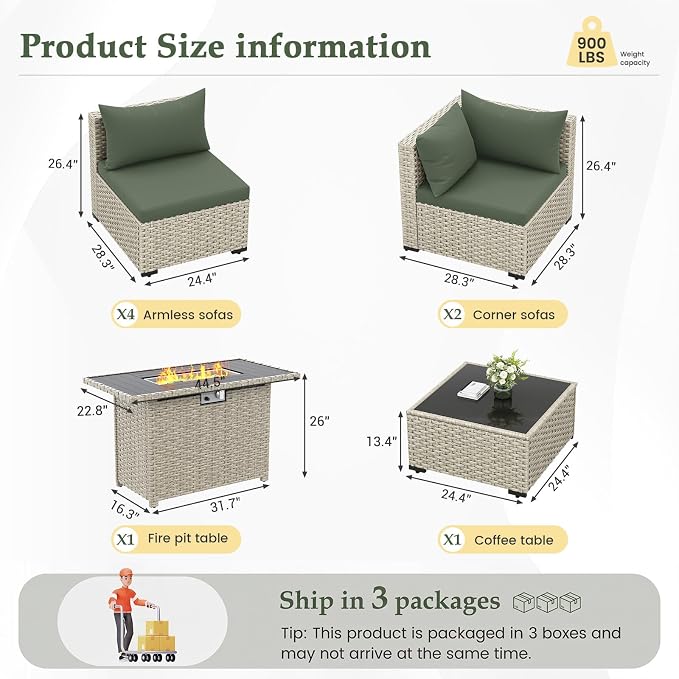 UDPATIO Patio Furniture Set - Image 8
