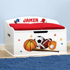 DIBSIES Personalized Creative Wonders Toy Box, 30 x 19.25 x 18 inches, - Image 2