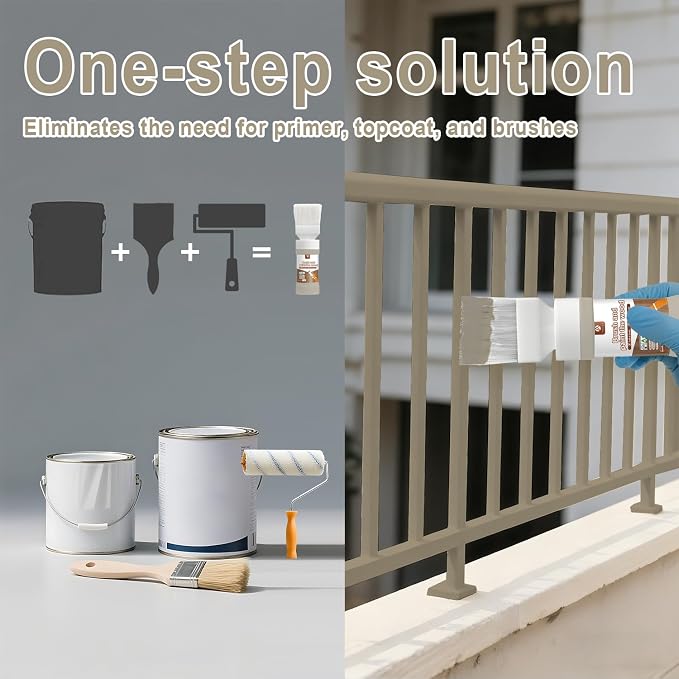 Amber Touch-Up Paint for Furniture, Metal No Sanding, Fast Drying, Water Based - Image 7