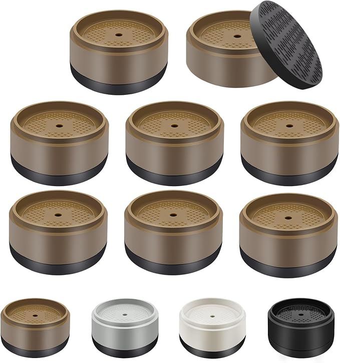 Furniture Risers Bed Risers Heavy Duty 1 inch, 2 inch, 3 inch, 4 inch Round by EnjoyLifeEnjoyHappiness