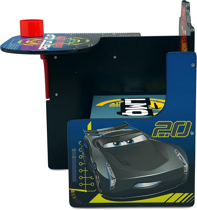 Delta Children Chair Desk With Storage Bin, Disney/Pixar Cars - Image 8