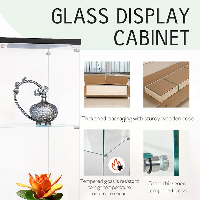 FANYUSHOW Glass Display Cabinet - Image 4