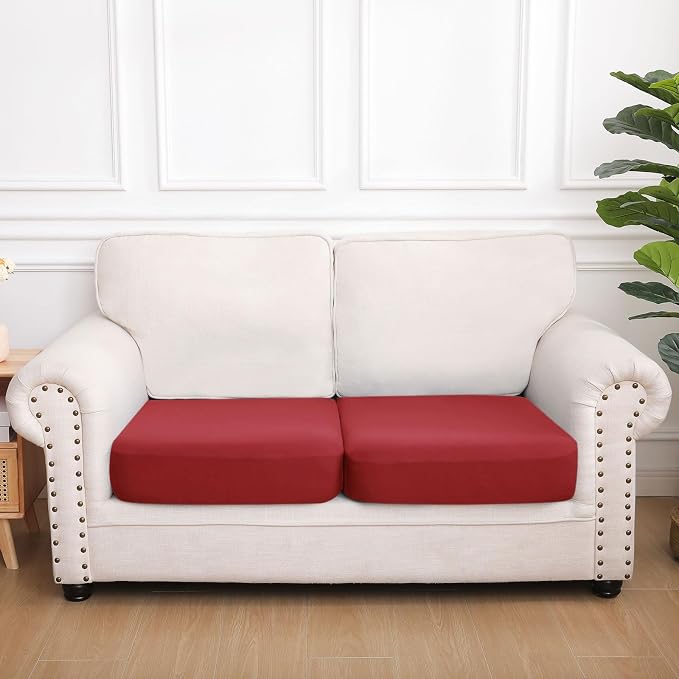 Waterproof Couch Cushion Covers, Stretch Sofa Seat Slipcovers | Stretch Fabric - Image 7