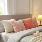 Fancy Homi 4 Packs Decorative Throw Pillow Covers - Image 3