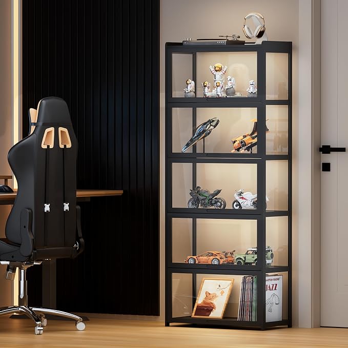 MoNiBloom 67.5" Curio Display Cabinet - Image 2
