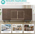 Heavy Duty Adjustable Furniture Moving Dolly - Image 2