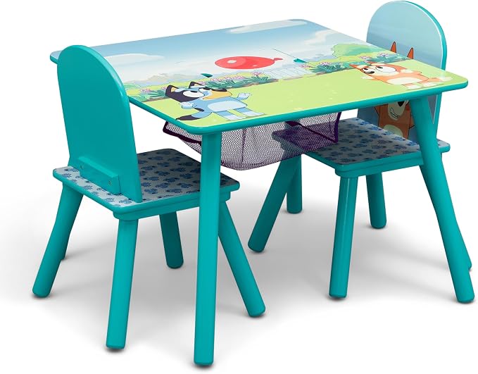 Delta Children Bluey Kids Table and Chair Set - Image 5