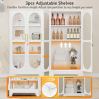 PAOFIN 61" H Locking Display Cabinet - Image 3