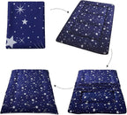 MAXYOYO Navy Starry Sky Japanese Floor Futon Mattress, Tatami Mat Portable - Image 5