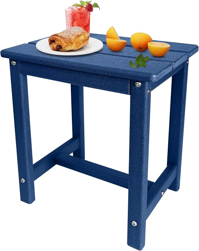 GARDENSTAR Adirondack Square Side Table, one-Tier Outdoor end Table, Patio Side - Image 7
