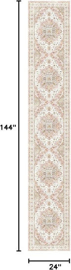 Madane Washable Runner Rugs 2x12 Long - Image 2