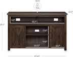 BELLEZE 48” TV Stand for TVs up to 50 Inches, Entertainment Center - Image 5