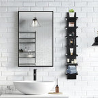 Homaterial 7 Tier Vertical Wall Shelf - Image 2