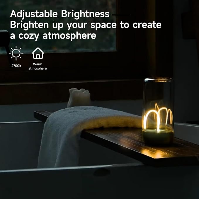 AUGE LIGHT Mini Minimalist Table Lamp Cordless Lamp Rechargeable Table Lamp - Image 4