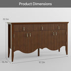FUSUNBAO 57-Inch Sideboard Buffet Cabinet - Image 2