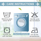 ChrisDowa Blackout Curtains for Bedroom and Living Room 70 Inches Wide | 2 - Image 6