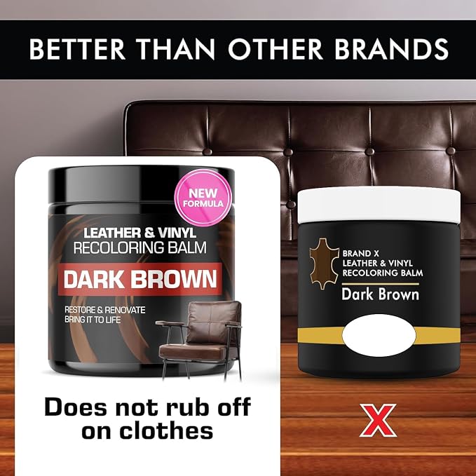 FORTIVO Leather and Vinyl Recoloring Balm Maroon - Image 5