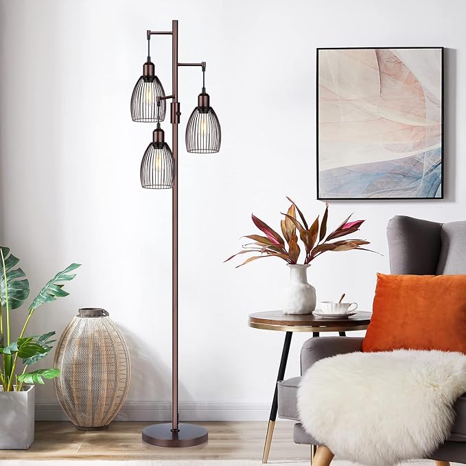 Torondo Dimmable Floor Lamp, Industrial Floor Lamps - Image 6