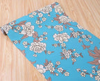 Vintage Floral Self Adhesive Wall Paper Shelf Liner Funitures Dresser Drawer - Image 6