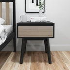 Plank+Beam Scandinavian Solid Wood Nightstand - Image 2