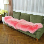 LLB Genuine Sheepskin Area Rug Wool Rug Fur Carpet Fluffy Shaggy Fur Rug - Image 3