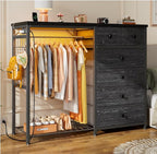 EnHomee 49.2" W Dresser for Bedroom by EnHomee