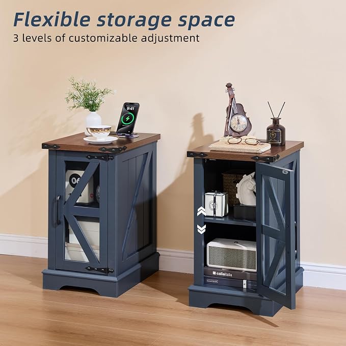 Joaxswe Narrow Night Stand Set 2 - Image 4