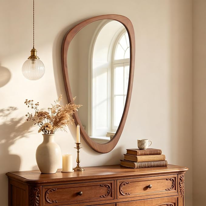 WallBeyond Asymmetrical Mirror, Irregular Wall Mirror, Wall Mirrors Decorative - Image 2