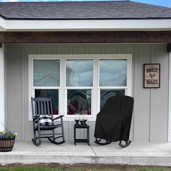 Patio Chair Covers Waterproof Patio Furniture Covers, 27.5"W x 32.5"D x 43"H - Image 5