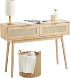 VEVOR Rattan Console Table by VEVOR