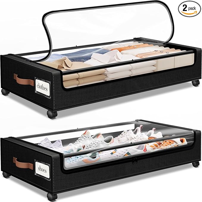 SpaceHacks Under Bed Storage by SpaceHacks
