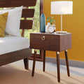 Bme Caden Solid Wood Nightstand/Side Table/End Table, Fully Assembled, by Bme