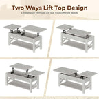 Rolanstar 47.2" Lift Top Coffee Table - Image 6