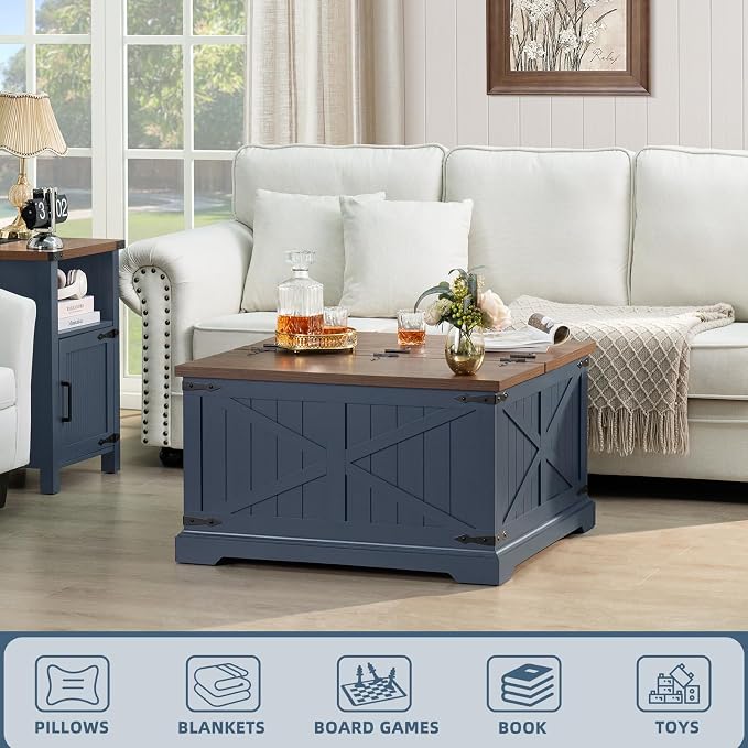 Joaxswe Farmhouse Coffee Table - Image 6