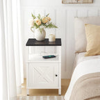 MAHANCRIS Farmhouse Nightstand - Image 4