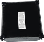Adeco 17.5" Square Fabric Ottoman - Image 9