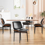 YaFiti Dining Chairs Set of 2, Dining Room and Kitchen Chairs, Mid Century - Image 7