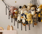 mirolam Stuffed Animals Hammock Net Corner-Hanging Stuff Animal Toy Storage - Image 3