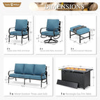 Sophia & William Patio Furniture Sets - Image 6