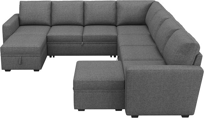 HONBAY Modular Sectional Sleeper Sofa - Image 9
