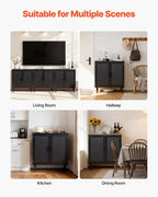 VEVOR Buffet Cabinet, Rattan Sideboard Cabinet - Image 8