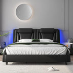 Keyluv King Size LED Bed Frame by KeyluvHome