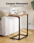 Pipishell C-Shaped Side Table, C Table - Image 2