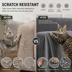 LOllON Velvet Couch Cover for Cats Dogs Kids - Image 3